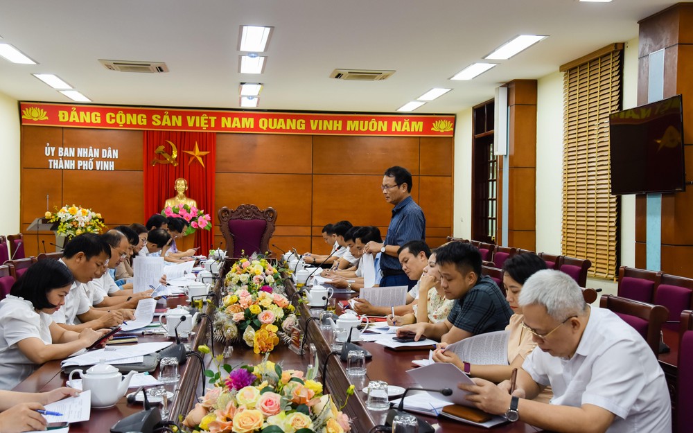 Kiểm tra cải cách hành chính tại thành phố Vinh